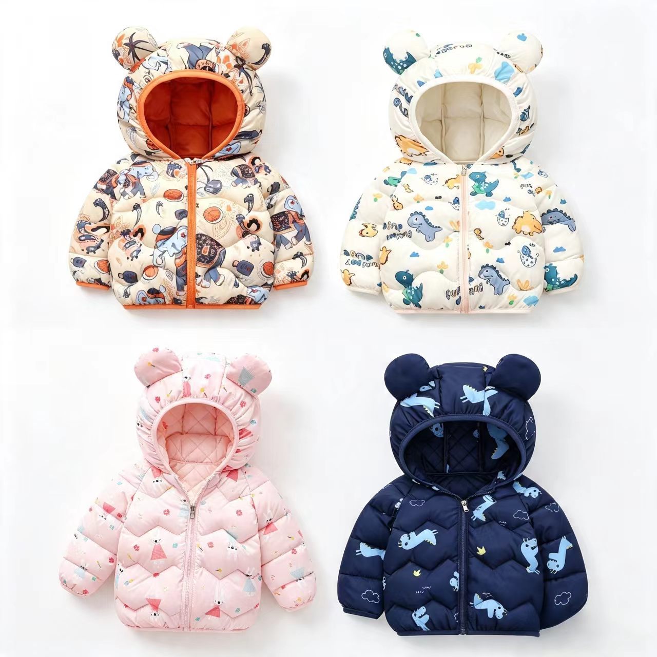 Winter Clothing Toddler Girl - Children's Coat Baby Cartoon Jacket Boys