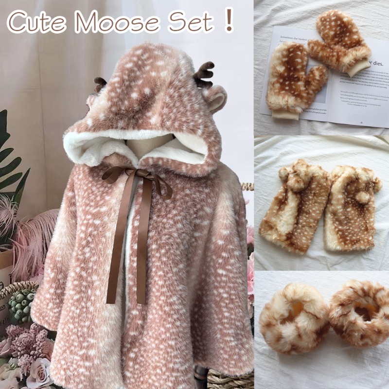 Winter Women's Japanese Plush  - Winter Clothing Cute 评论和价格