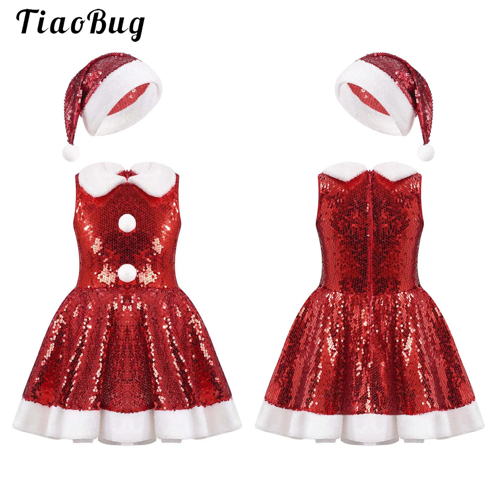 Kids Girl Christmas Dance Cost - Winter Clothing Girls 评论和价格