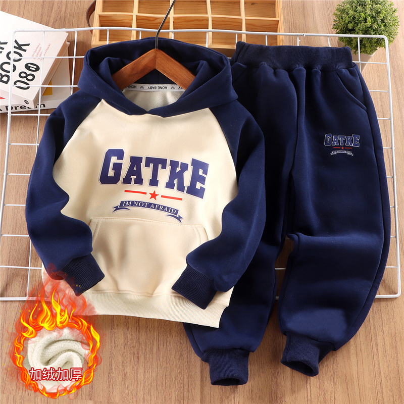 Winter Kids Thick Sets Childre - Winter Clothing Activity 评论和价格