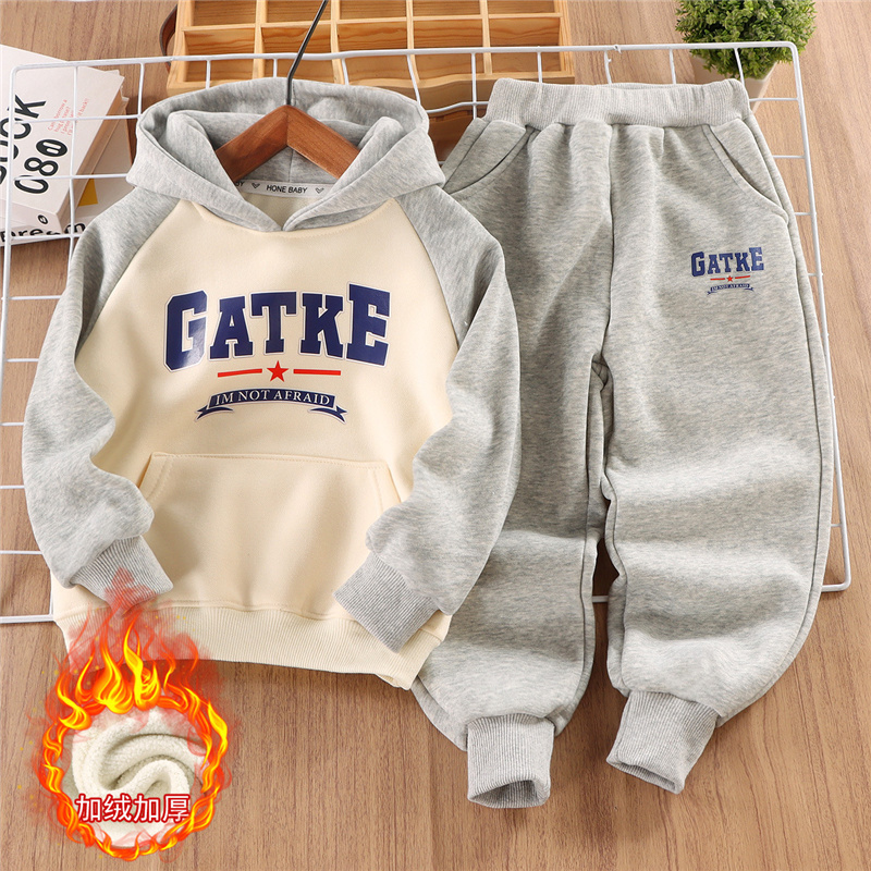 Winter Kids Thick Sets Childre - Winter Clothing Activity 评论和价格