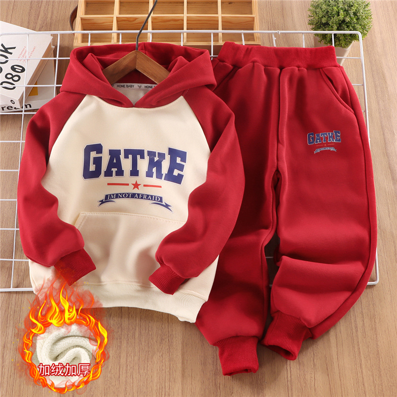 Winter Kids Thick Sets Childre - Winter Clothing Activity 评论和价格