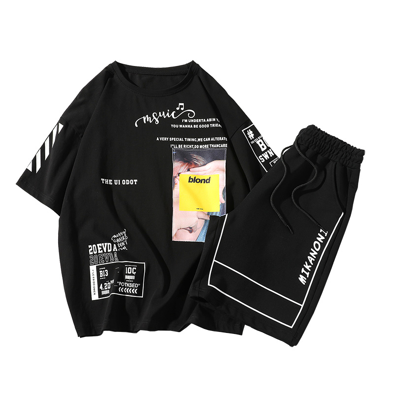 New  Men's Summer Track Suit C - Winter Clothing Brand Names 评论和价格