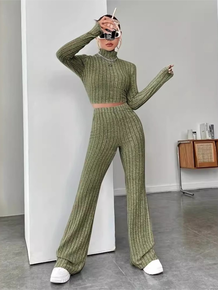Women's Matching Knitted 2 Pie - Winter Clothing Vintage 评论和价格