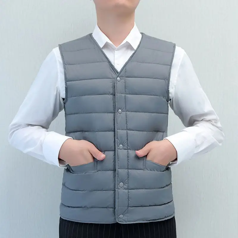 Plus Size Men's Winter Vest Th - Winter Clothing Activity 评论和价格