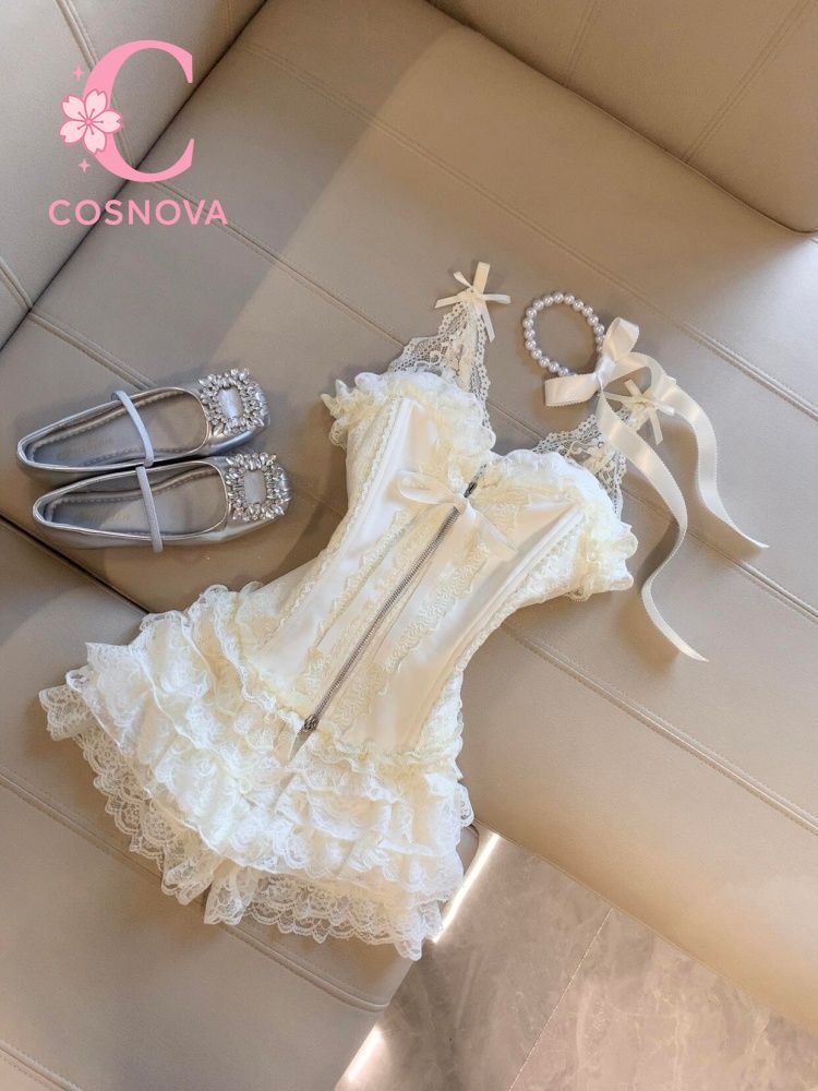Cute Desire Lace Bustier Top H - Winter Clothing Cute 评论和价格