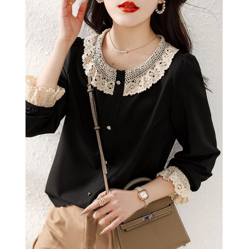 Women Clothes Contrast Patchwo - Winter Clothing Vintage 评论和价格
