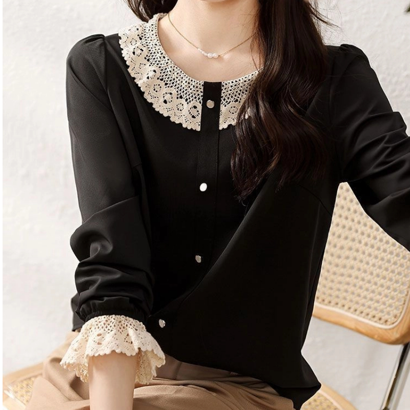 Women Clothes Contrast Patchwo - Winter Clothing Vintage 评论和价格