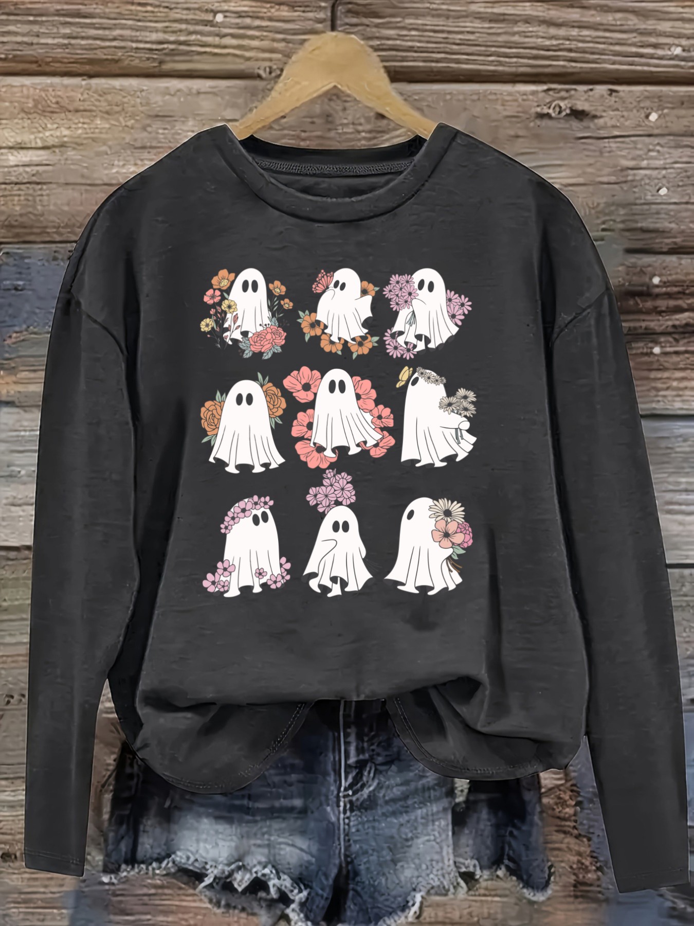 Women's Casual Long Sleeve Cre - Winter Clothing Outfits 评论和价格