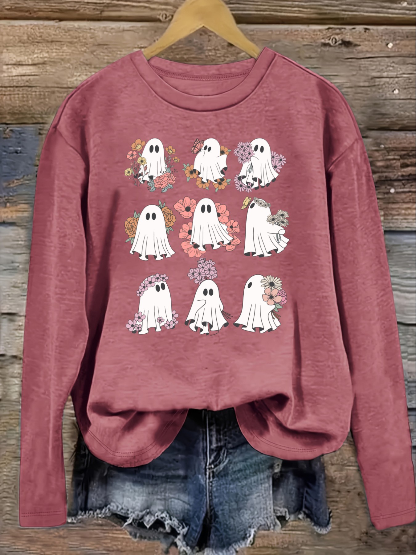 Women's Casual Long Sleeve Cre - Winter Clothing Outfits 评论和价格