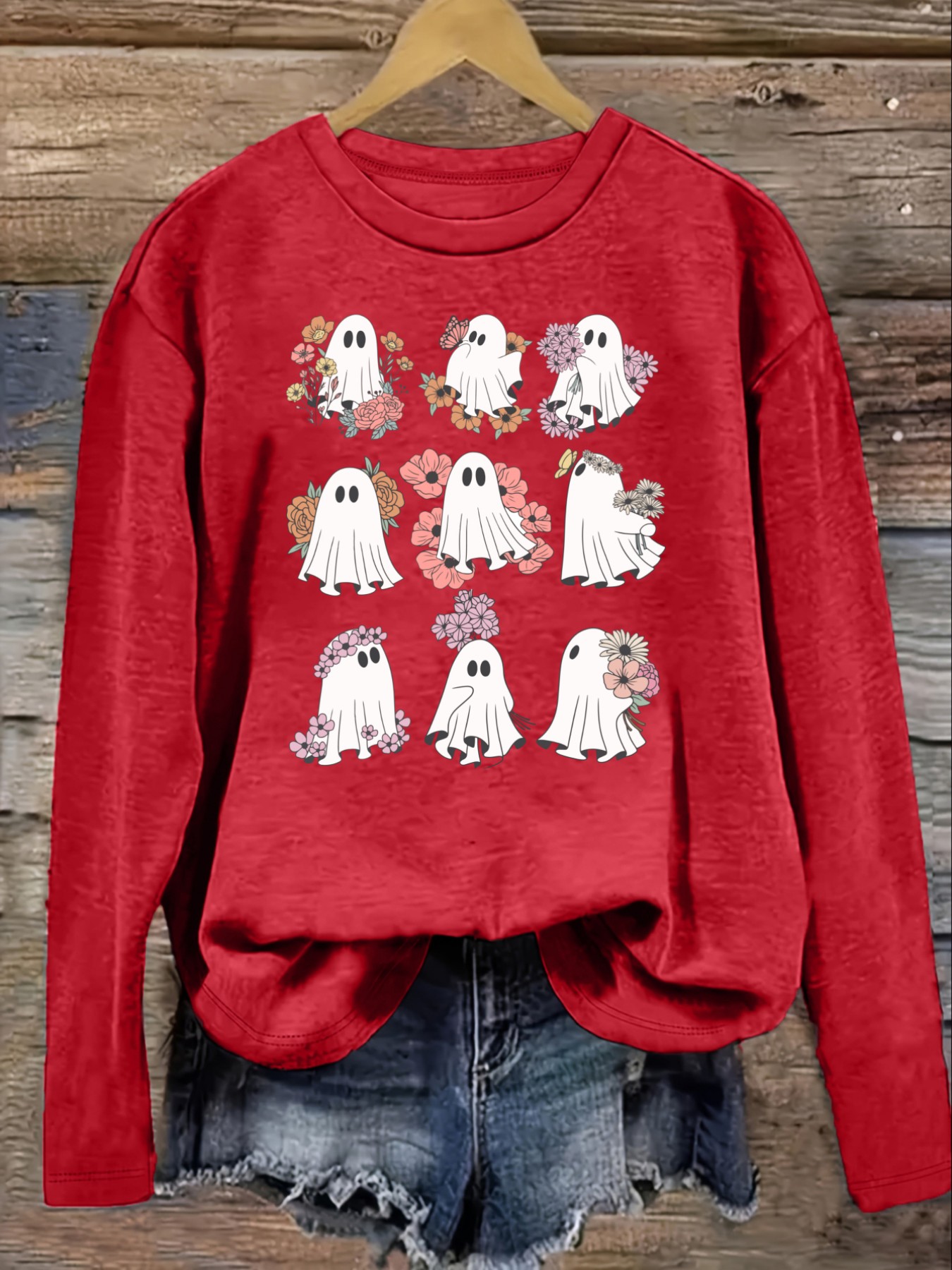 Women's Casual Long Sleeve Cre - Winter Clothing Outfits 评论和价格