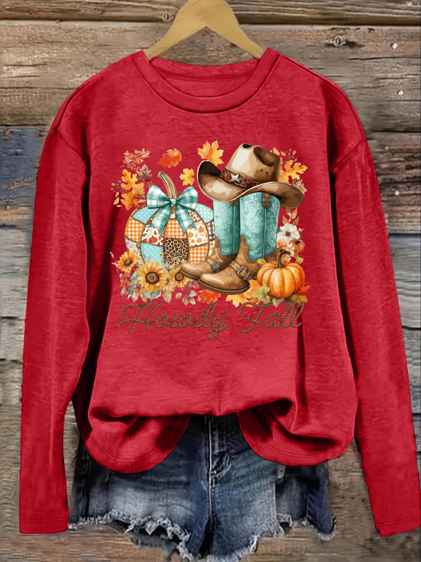 Women's Casual Long Sleeve Cre - Winter Clothing Outfits 评论和价格