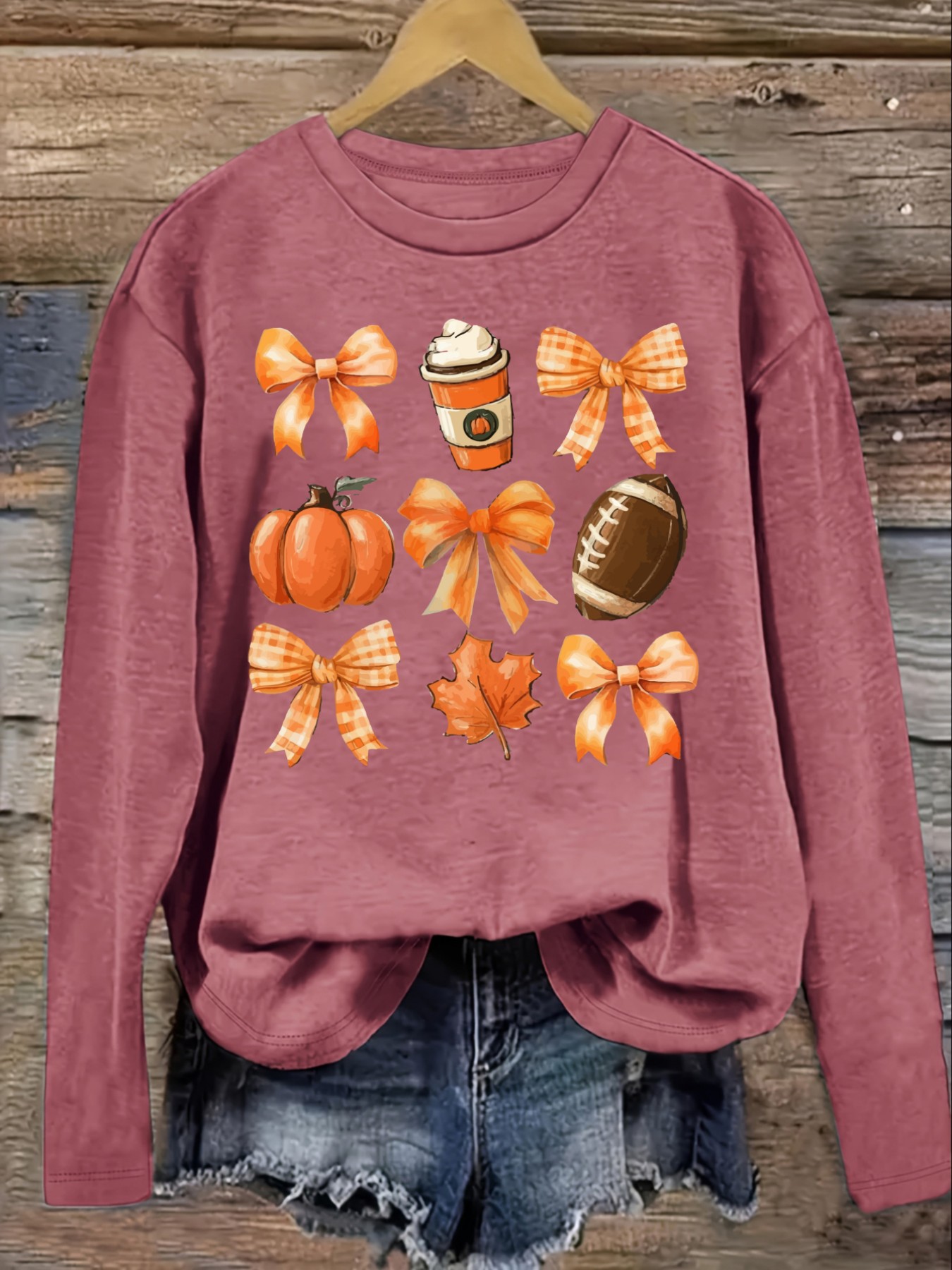 Women's Casual Long Sleeve Cre - Winter Clothing Outfits 评论和价格