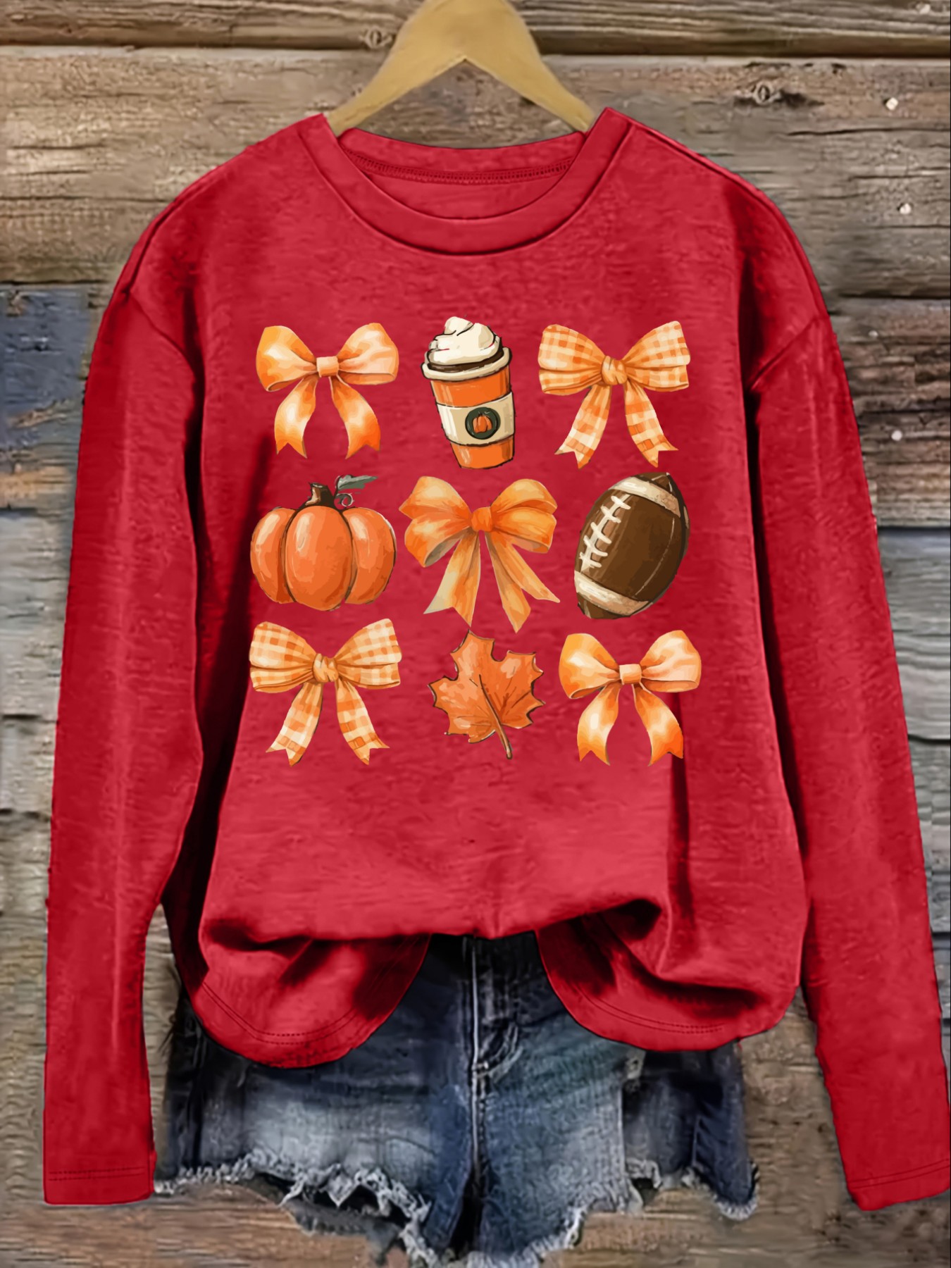 Women's Casual Long Sleeve Cre - Winter Clothing Outfits 评论和价格