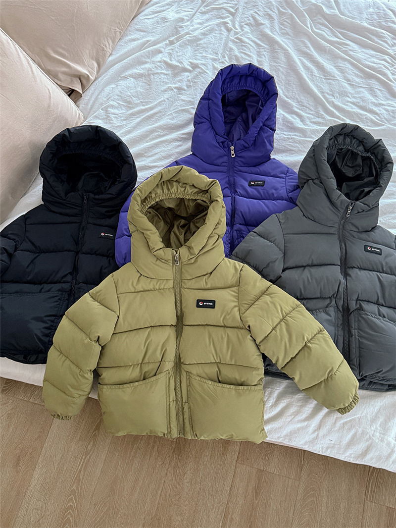 Kids Down Cotton Jackets Autum - Winter Clothing Activity 评论和价格