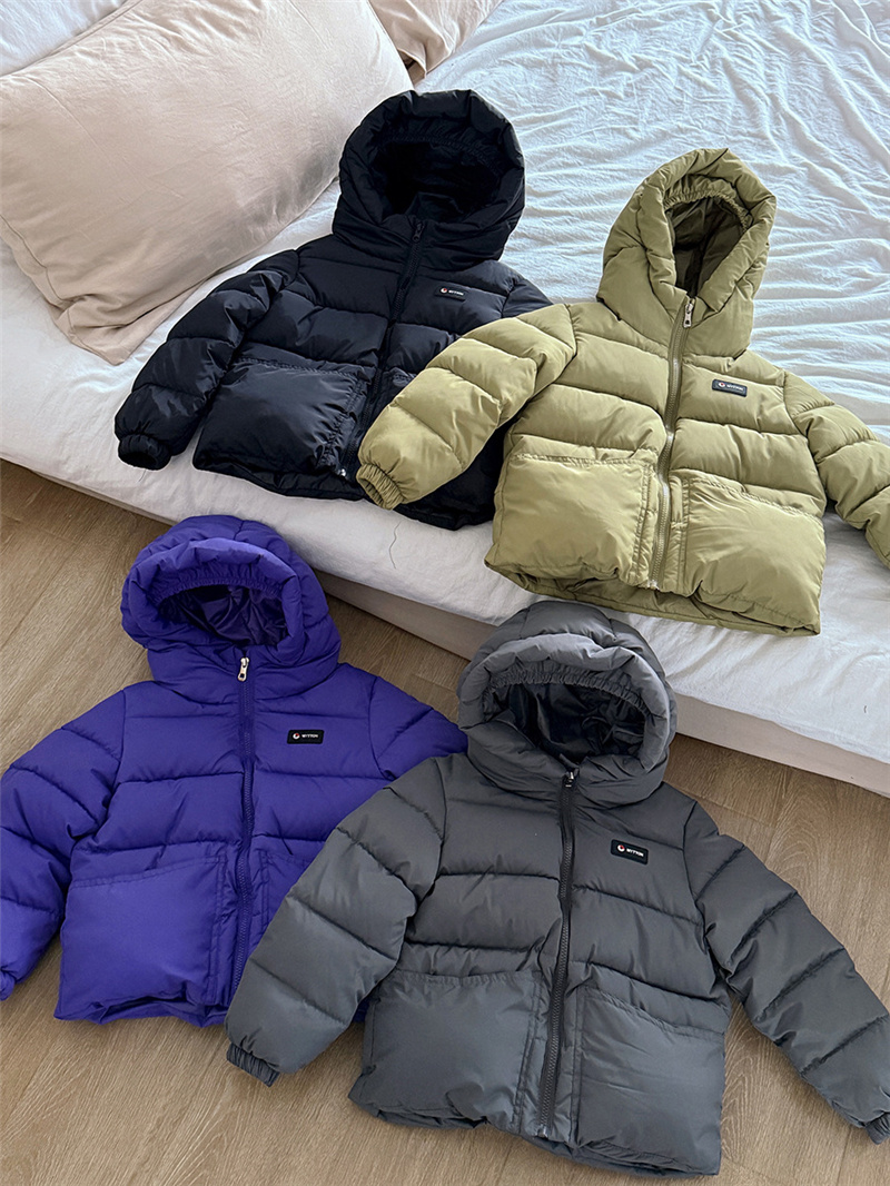 Kids Down Cotton Jackets Autum - Winter Clothing Activity 评论和价格
