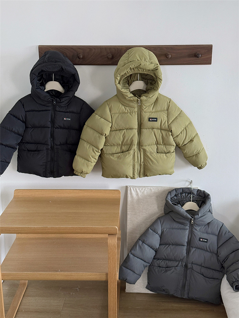 Kids Down Cotton Jackets Autum - Winter Clothing Activity 评论和价格