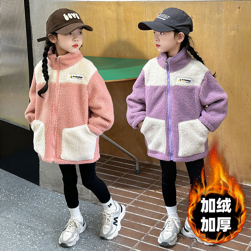 Kids LambWool Coats Winter Boy - Winter Clothing Activity 评论和价格