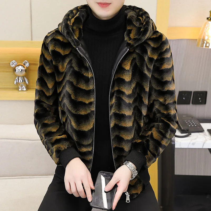 2022 Winter Faux Fur Mink Jack - Winter Clothing Cute 评论和价格