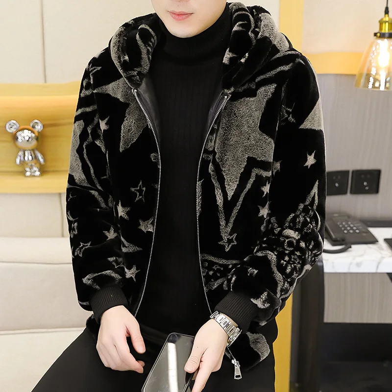 2022 Winter Faux Fur Mink Jack - Winter Clothing Cute 评论和价格