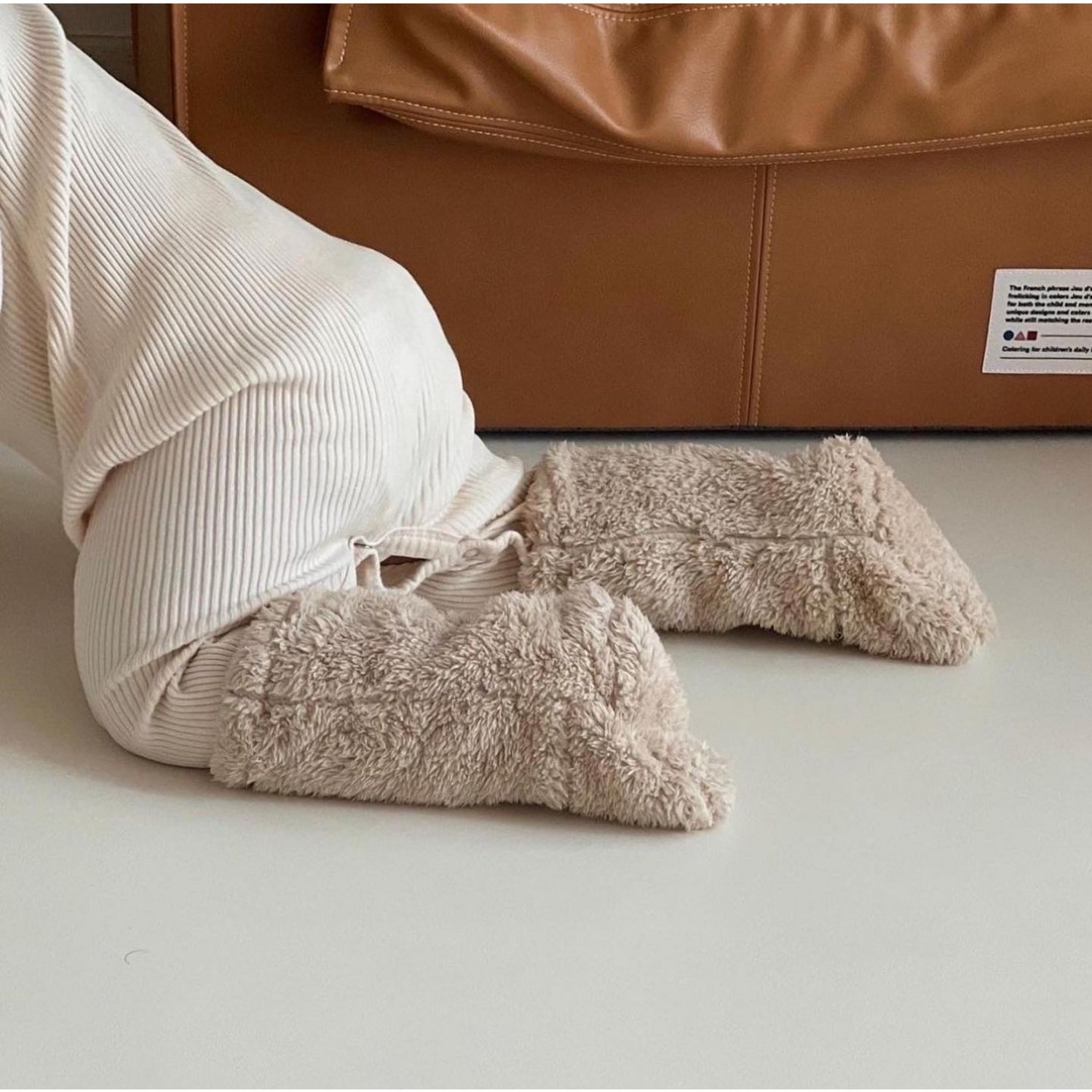 Warm Winter Baby Socks Coral F - Winter Clothing Toddler Girl 评论和价格