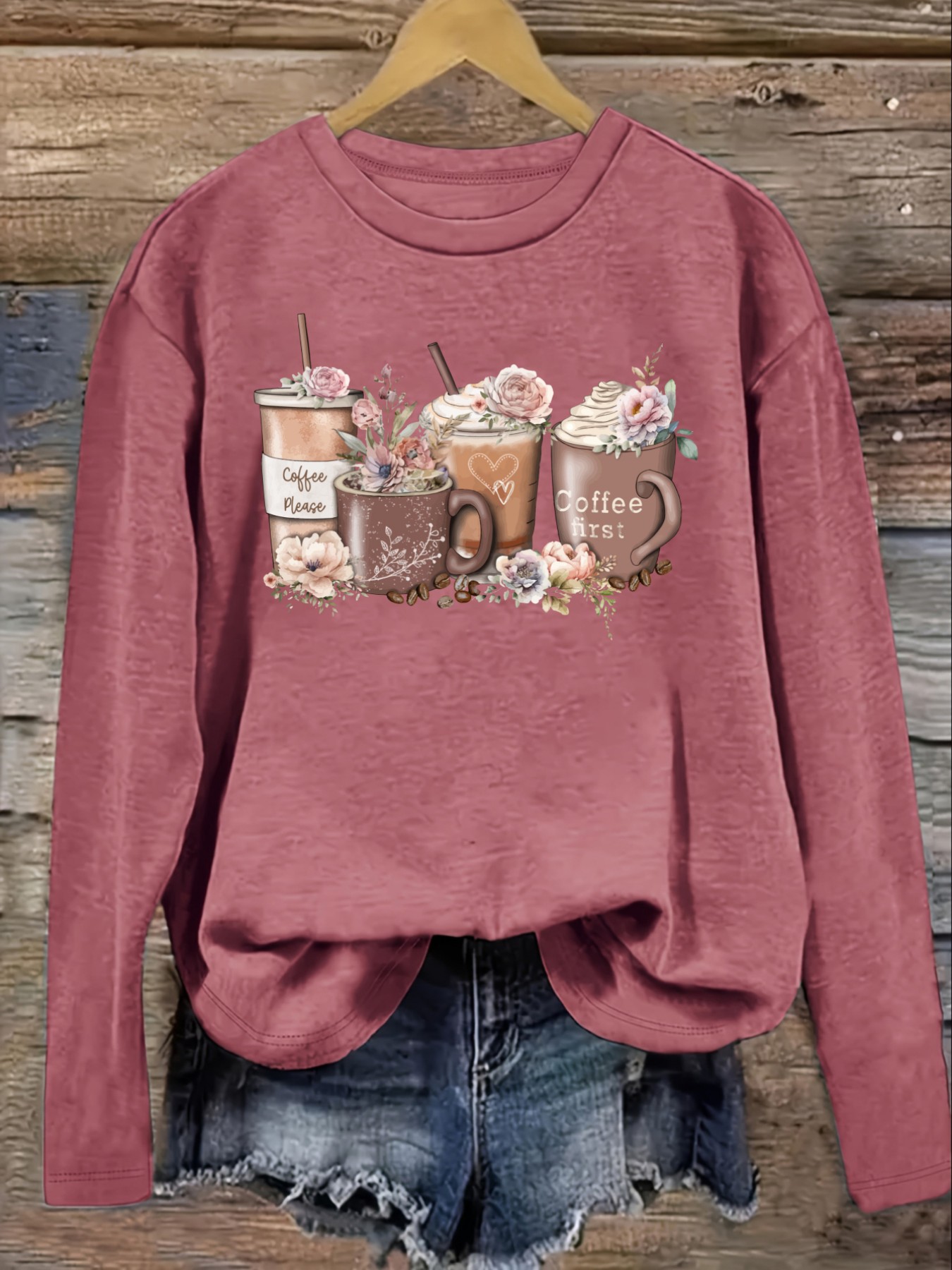 Women's Casual Long Sleeve Cre - Winter Clothing Outfits 评论和价格