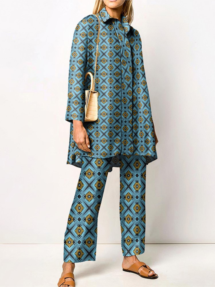 Autumn New Loose Vintage Print - Winter Clothing Vintage 评论和价格