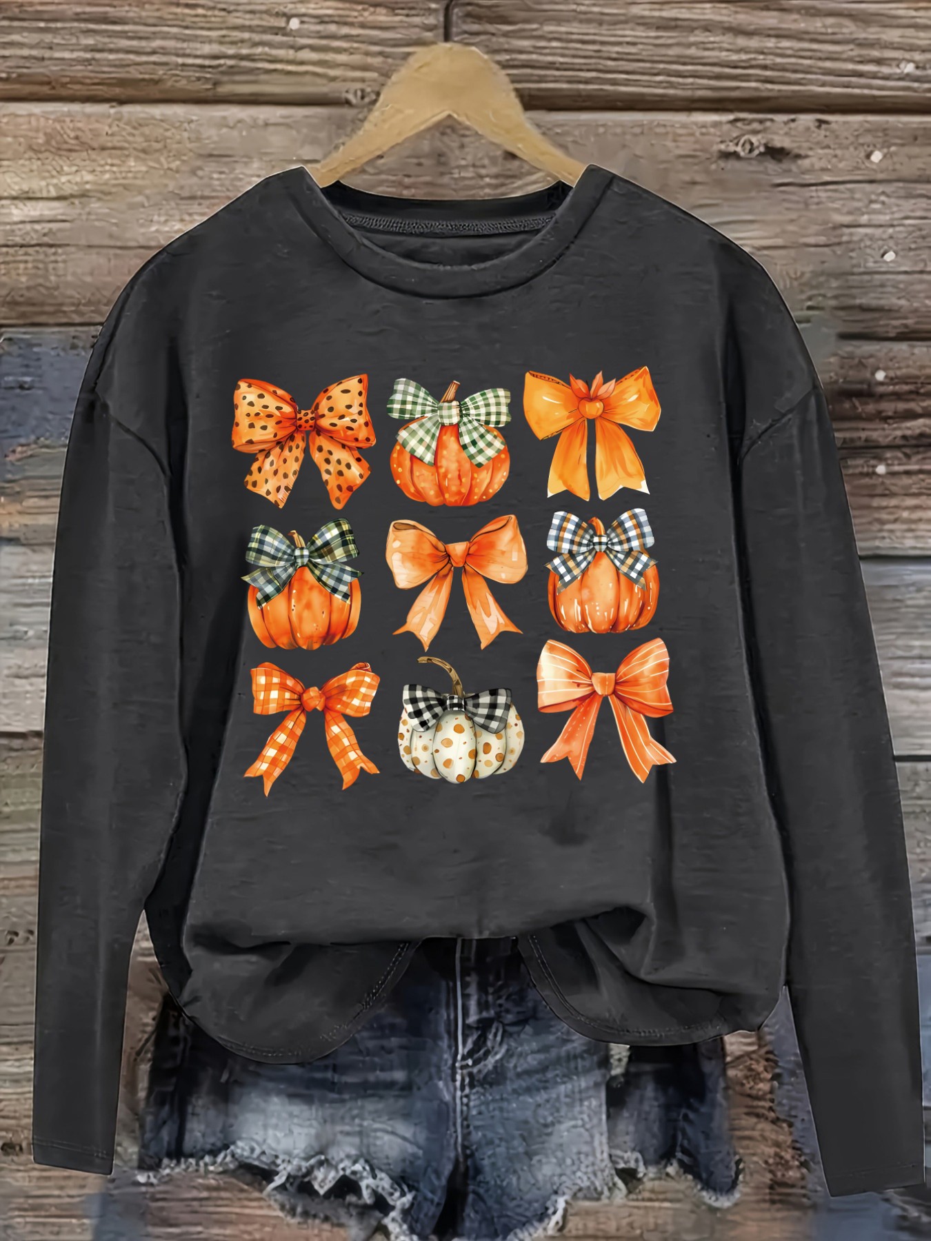 Women's Casual Long Sleeve Cre - Winter Clothing Outfits 评论和价格