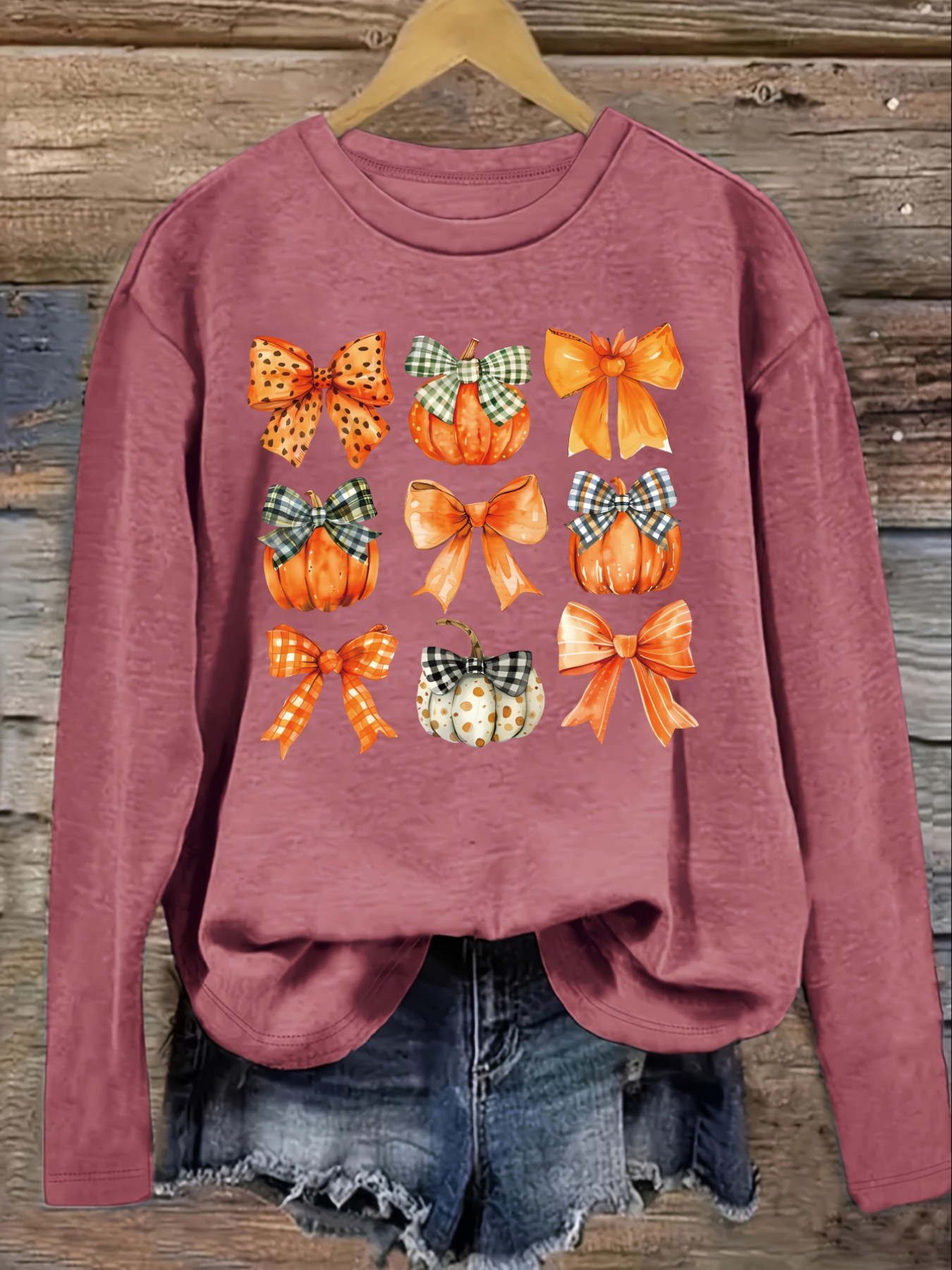 Women's Casual Long Sleeve Cre - Winter Clothing Outfits 评论和价格