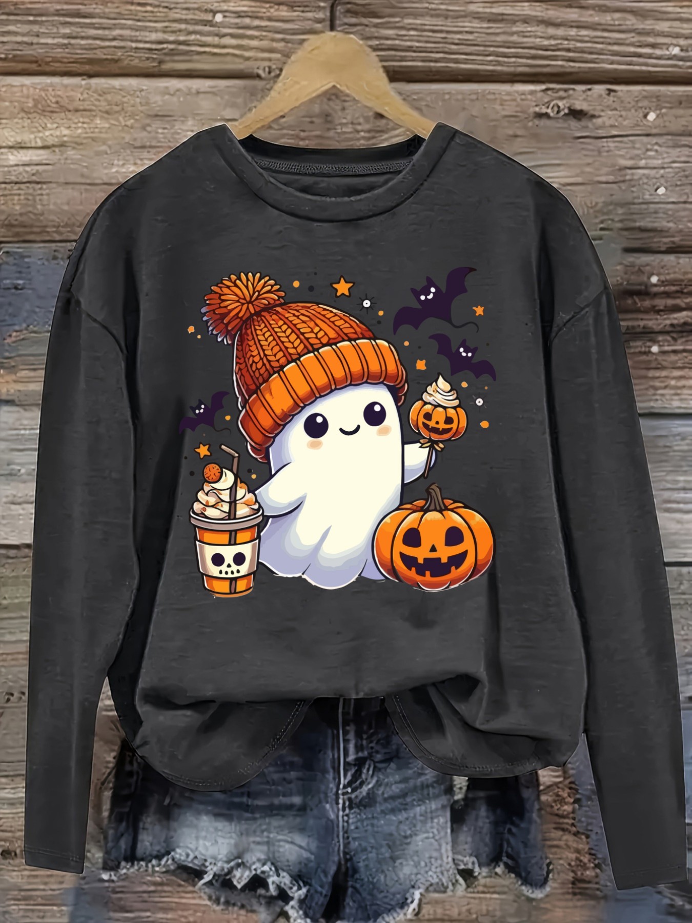 Women's Casual Long Sleeve Cre - Winter Clothing Outfits 评论和价格