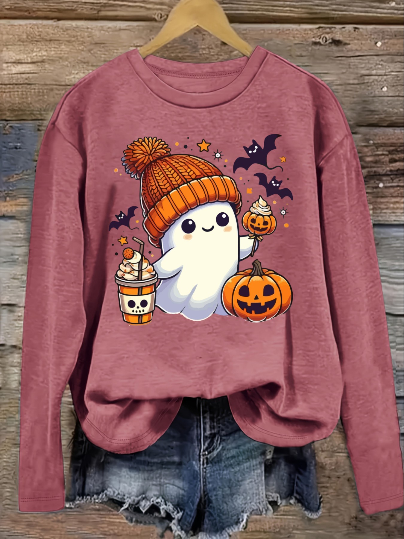 Women's Casual Long Sleeve Cre - Winter Clothing Outfits 评论和价格