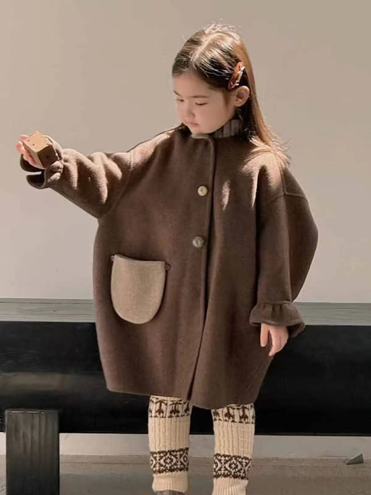 Girls Wool Coat 2026 Autumn Wi - Winter Clothing Toddler Girl 评论和价格