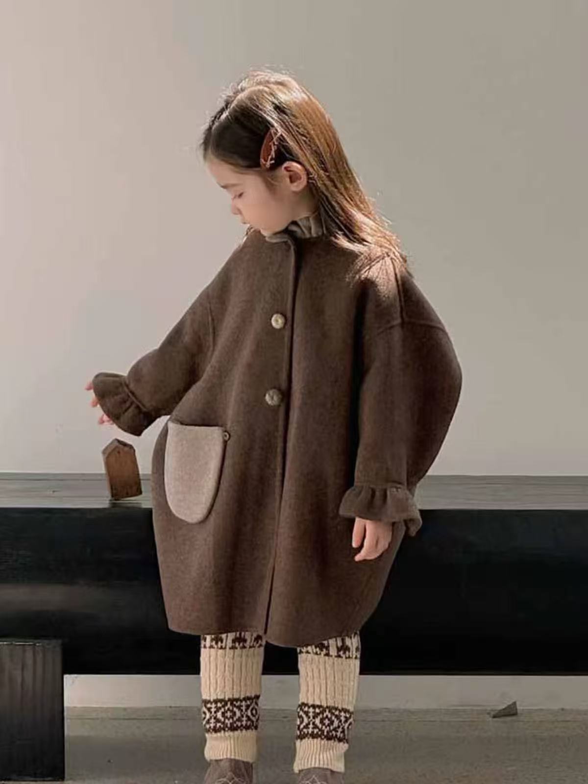 Girls Wool Coat 2026 Autumn Wi - Winter Clothing Toddler Girl 评论和价格