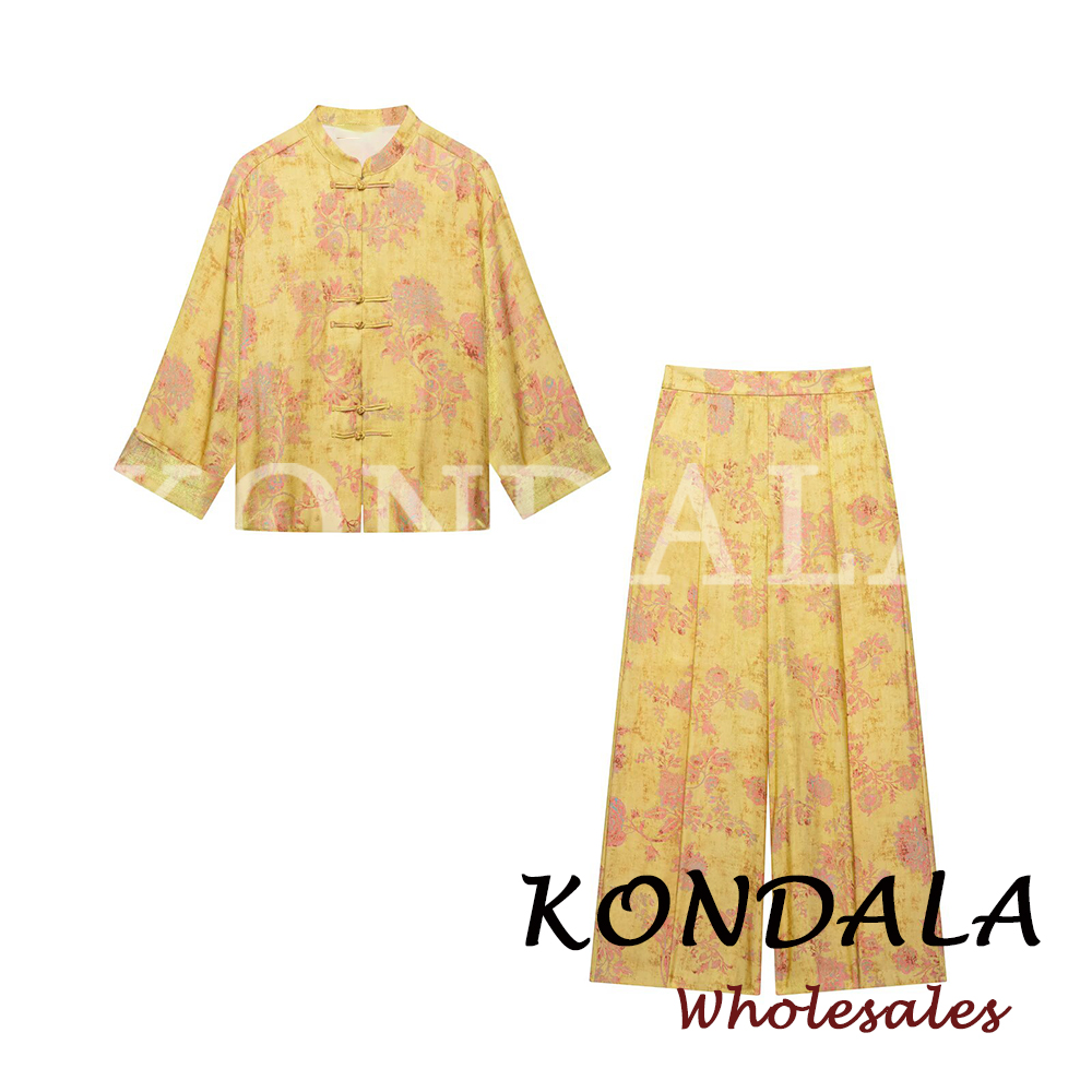 KONDALA Fashion 2026 Yellow Au - Winter Clothing Vintage 评论和价格