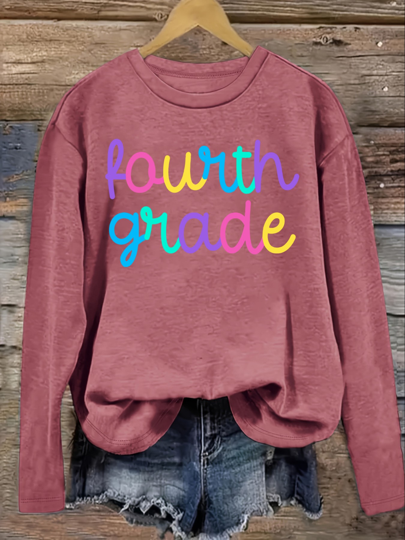Women's Casual Long Sleeve Cre - Winter Clothing Outfits 评论和价格