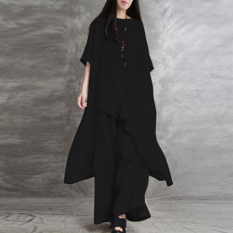 Women's Cotton Linen 2-piece S - Winter Clothing Girls 评论和价格