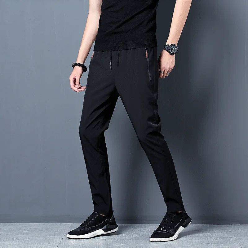 Men's Casual Pants Straight Sl - Winter Clothing Wholesale 评论和价格