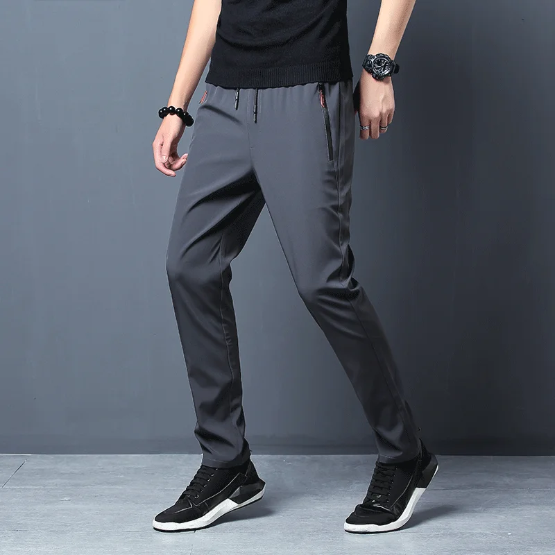 Men's Casual Pants Straight Sl - Winter Clothing Wholesale 评论和价格