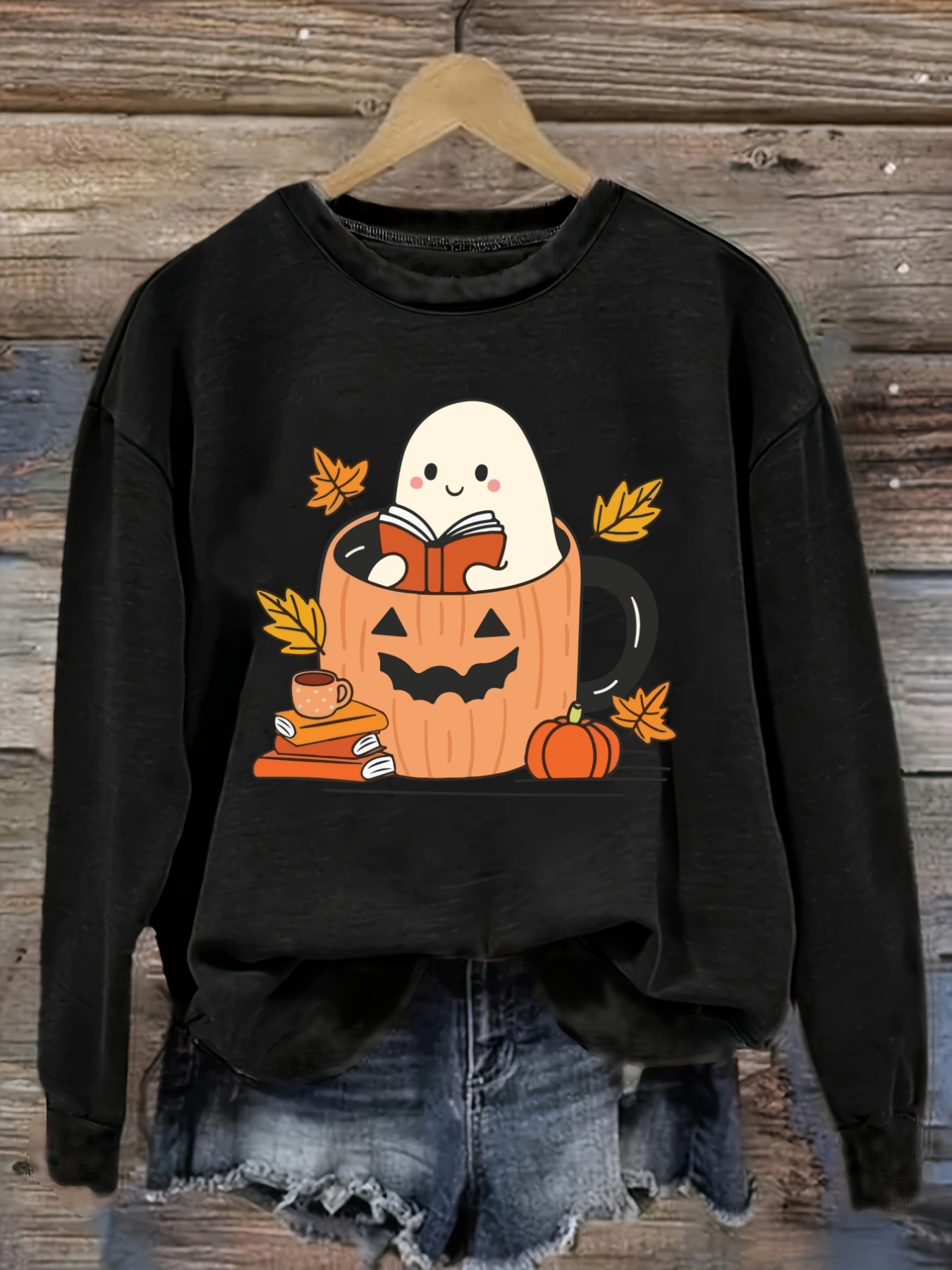 Women's Casual Long Sleeve Cre - Winter Clothing Cute 评论和价格