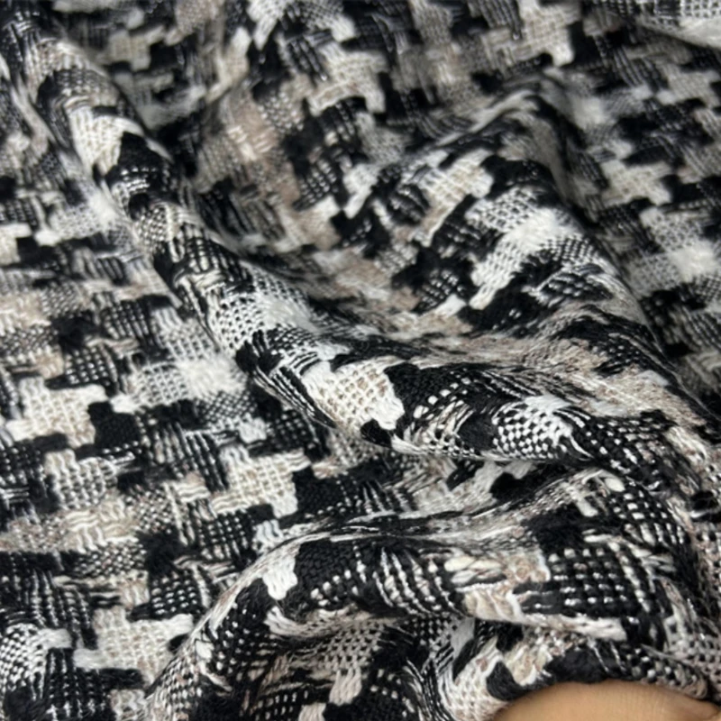 Wool Fabric Yarn Dyed Houndsto - Winter Clothing Wholesale 评论和价格