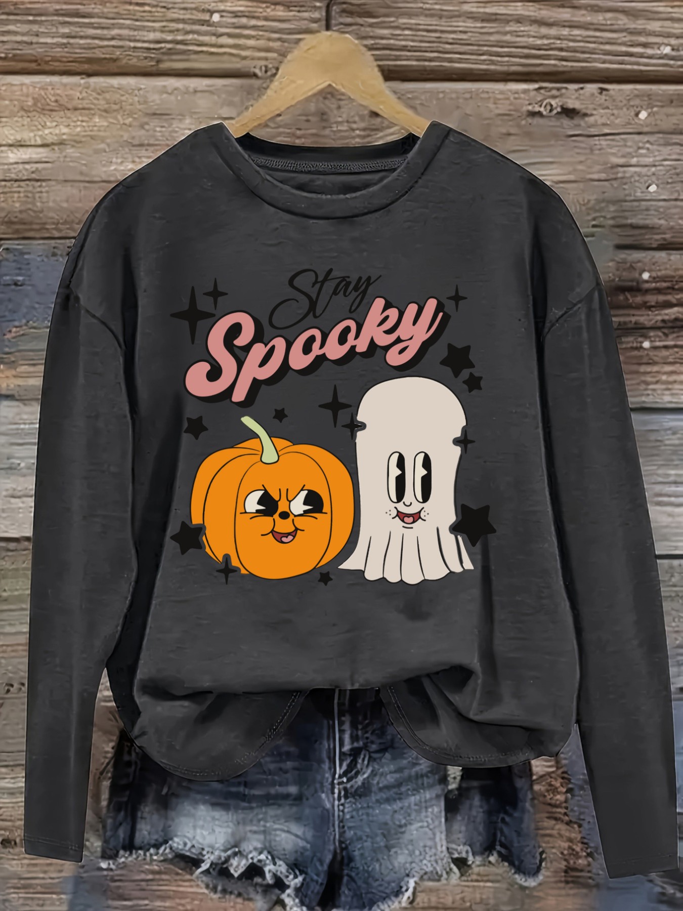 Women's Casual Long Sleeve Cre - Winter Clothing Outfits 评论和价格