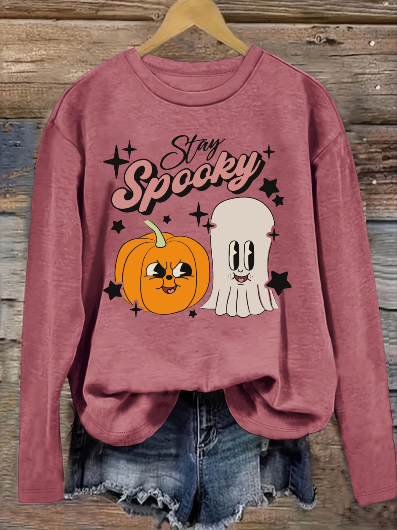 Women's Casual Long Sleeve Cre - Winter Clothing Outfits 评论和价格