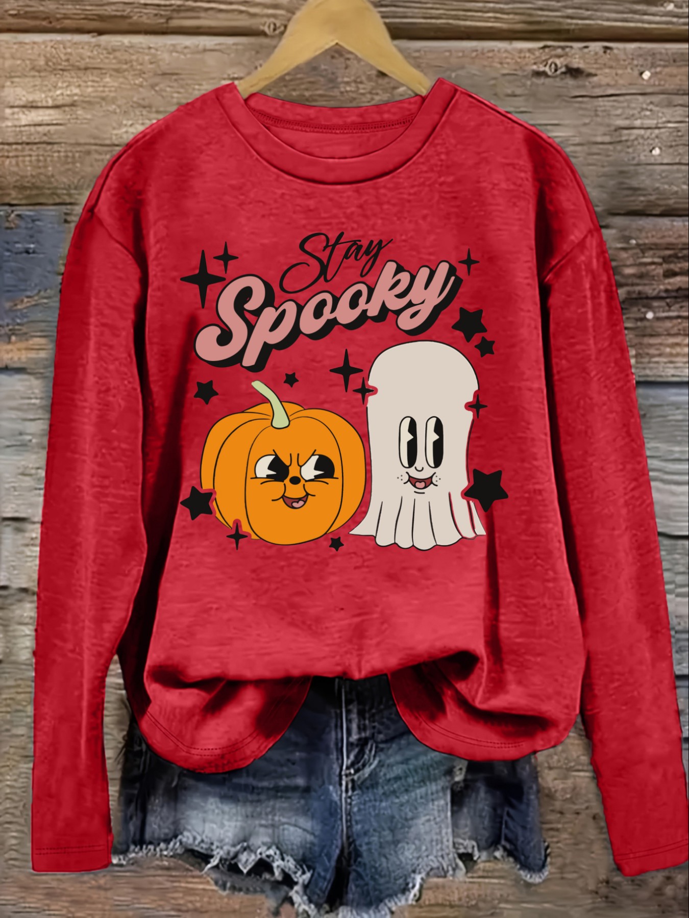 Women's Casual Long Sleeve Cre - Winter Clothing Outfits 评论和价格