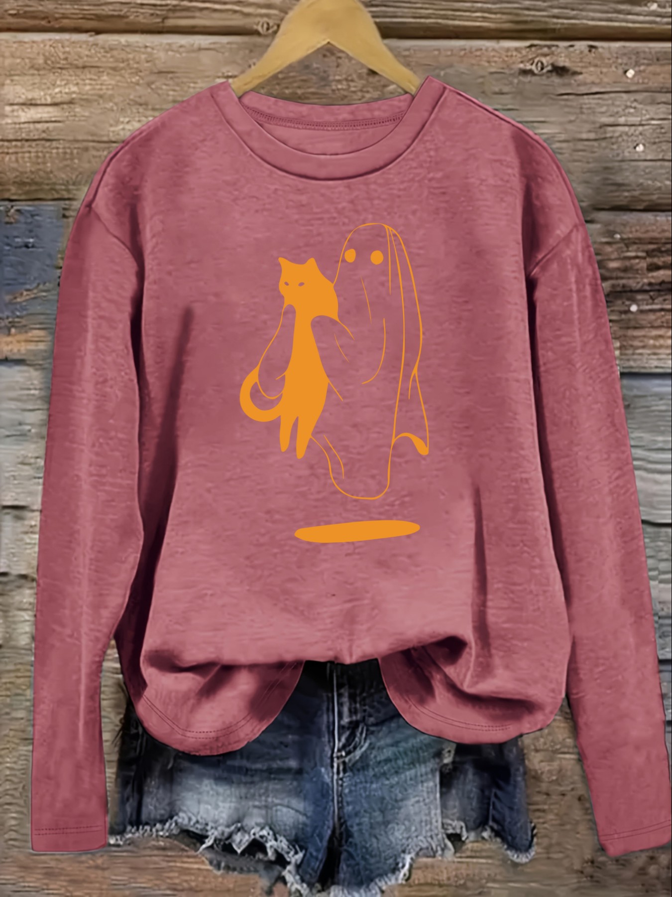 Women's Casual Long Sleeve Cre - Winter Clothing Outfits 评论和价格