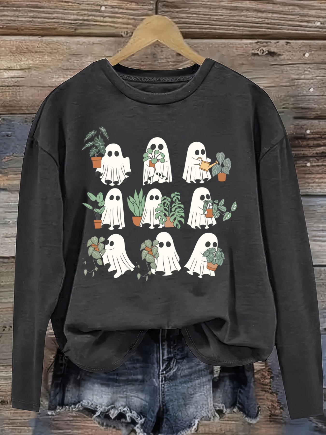 Women's Casual Long Sleeve Cre - Winter Clothing Outfits 评论和价格