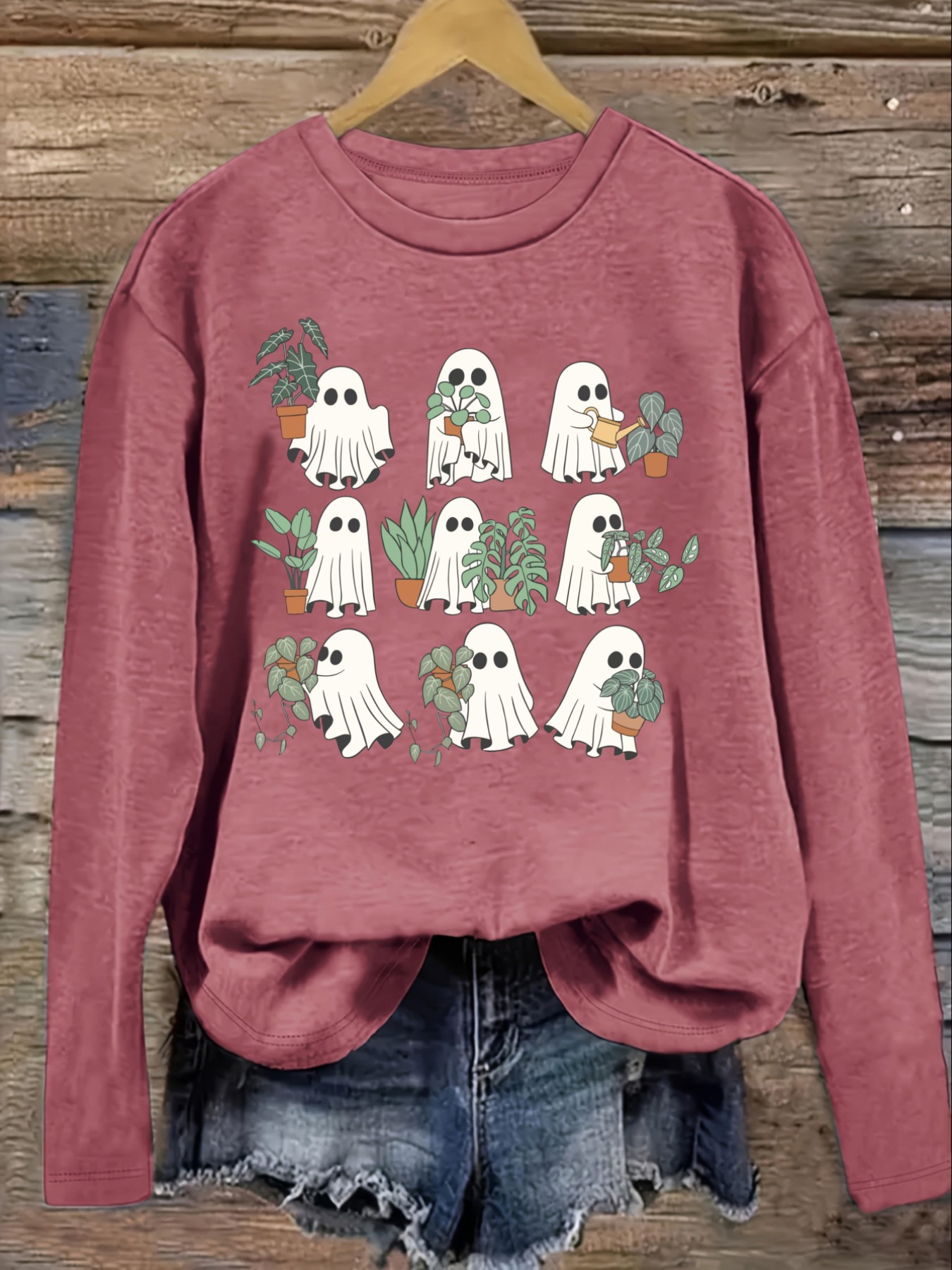 Women's Casual Long Sleeve Cre - Winter Clothing Outfits 评论和价格