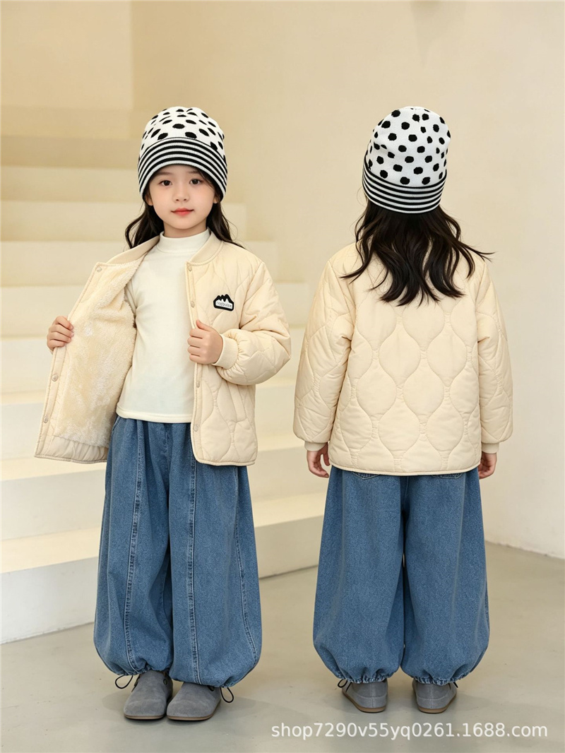 Winter Kids Fleece Lined Jacke - Winter Clothing Activity 评论和价格