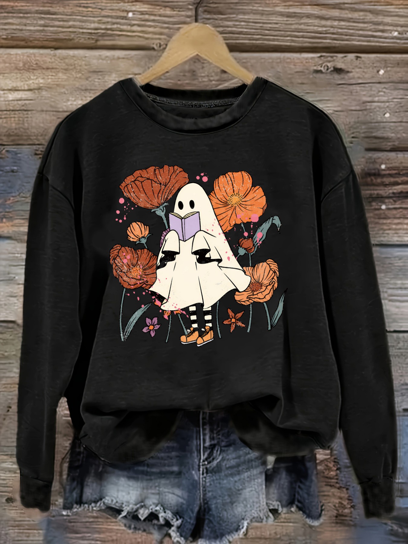 Women's Casual Long Sleeve Cre - Winter Clothing Outfits 评论和价格