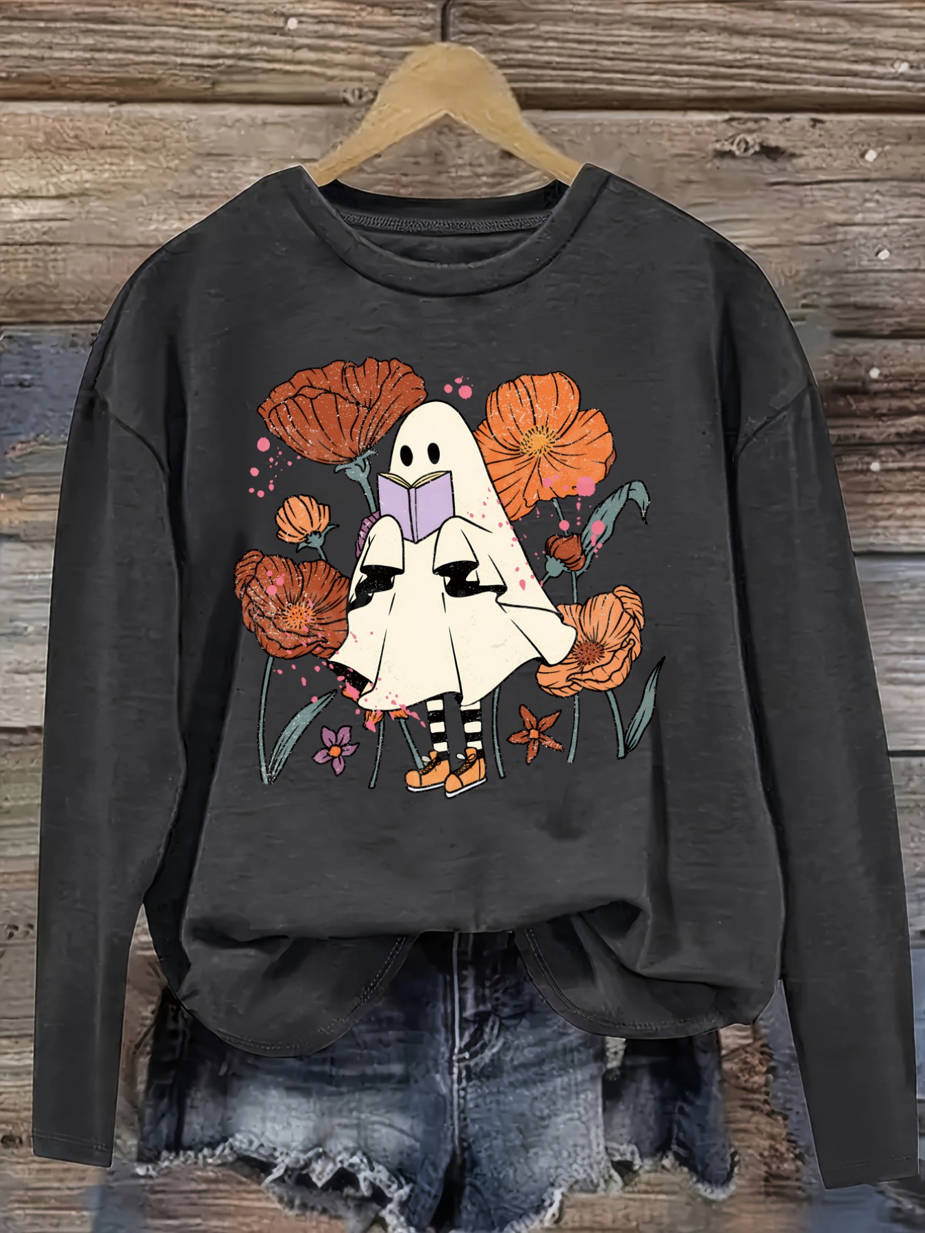 Women's Casual Long Sleeve Cre - Winter Clothing Outfits 评论和价格