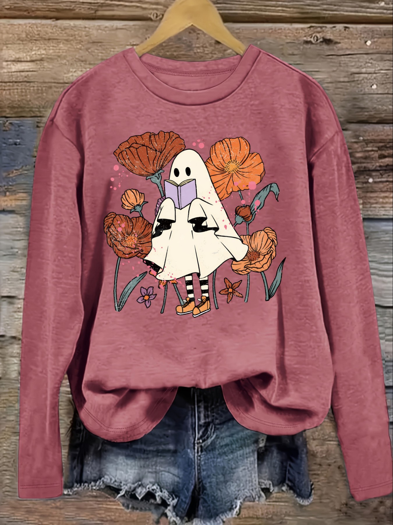 Women's Casual Long Sleeve Cre - Winter Clothing Outfits 评论和价格